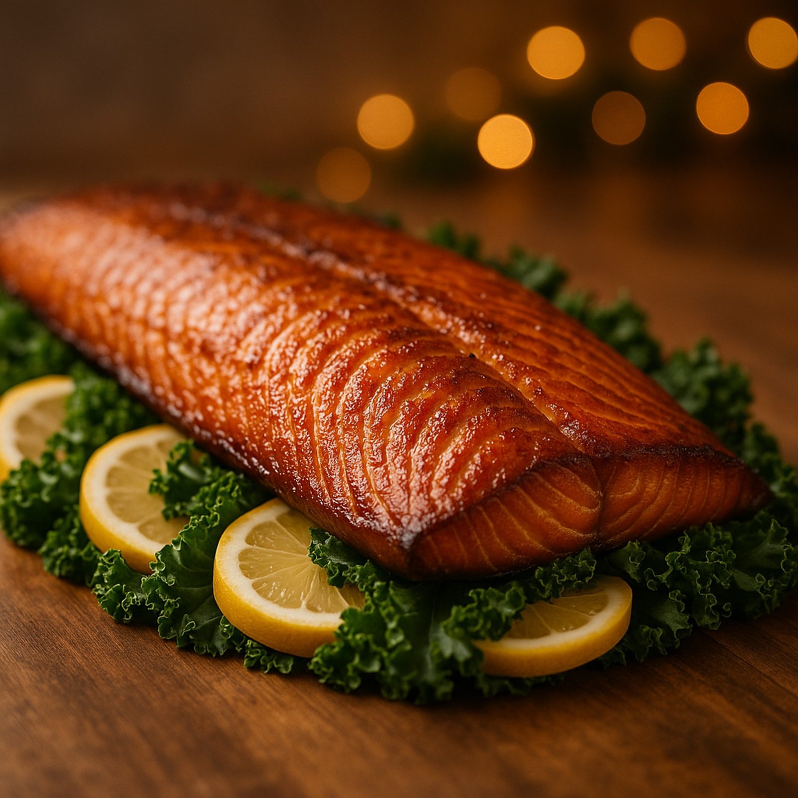 House-Smoked Salmon Fillet Platter